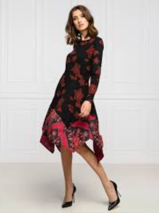 Dresses & Skirts - DESIGUAL CHICAGO ASYMMETRICAL KERCHIEF DRESS. NWOT!
